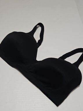 Bali Black Seamless Wireless Molded Cup Bra Size 40DD